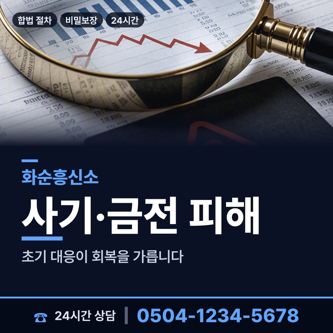 화순 동면 전세사기조사 상담 안내